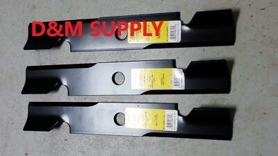 #ad Set of 3 XHT 56quot; mower blades to fit Exmark 103 9606 Triton deck $65.42
