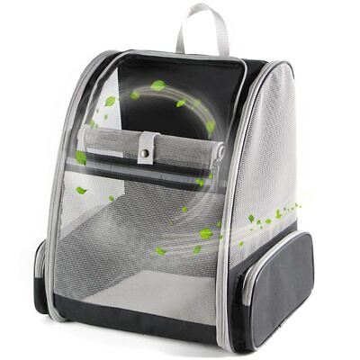 #ad Breathable Cat Backpack Carrier Fully Ventilation Pet Carrier Backpack for B... $36.23