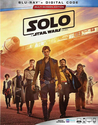 #ad Solo: A Star Wars Story Blu ray Blu ray $7.01