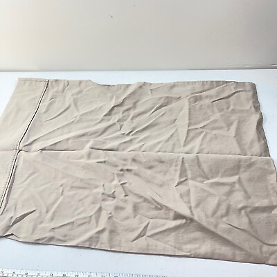 #ad pillowcase standard brown solid color 100% cotton modern classic 1042 17 $3.89