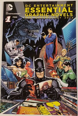 #ad DC Entertainment Essential Graphic Novels And Chronology 2013 Comics $7.95