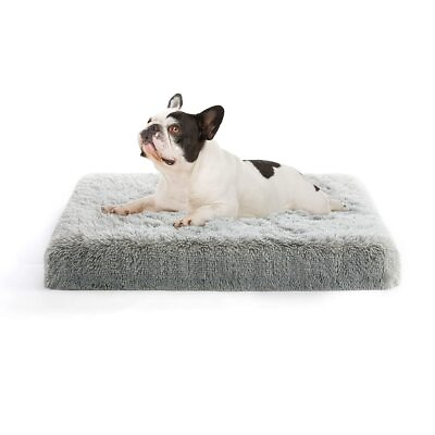 #ad Small Dog Bed Orthopedic Egg Crate Foam Dog Bed with Removable Washable Cove... $37.13