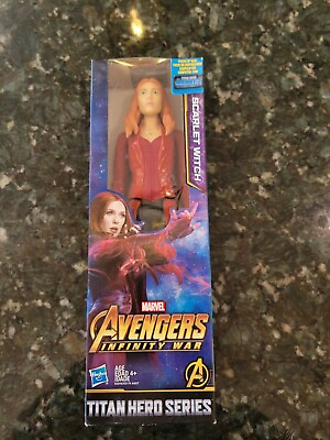 #ad New Marvel Avengers SCARLET WITCH figure Infinity War Titan Hero Series 12quot; inch $25.50
