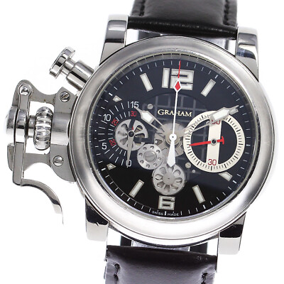 #ad GRAHAM Chrono fighter Small seconds black Dial Automatic Men#x27;s Watch 813333 $2547.90