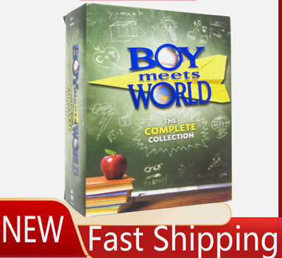 #ad Boy Meets World The Complete Collection Series Seasons 1 7 DVD 22 Disc Fast Ship $26.43