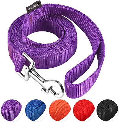 #ad 6 FT Puppy Dog Leash Strong and Durable Traditional Style Leash with E $14.99
