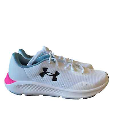 #ad NWOT Under Armour Charged Pursuit3 TechWhite Shoes Sneakers Size 10 Womens $75.00