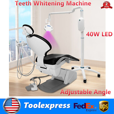 #ad Dental Teeth Whitening Machine Bleaching Lamp Cold LED Blue Red Purple Light $245.00