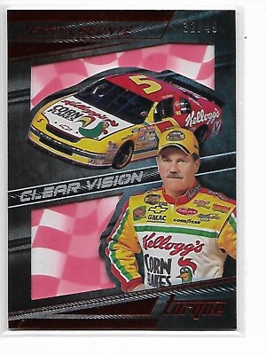 #ad TERRY LABONTE 2017 PANINI TORQUE CLEAR VISION RED PARALLEL 32 49 $4.99