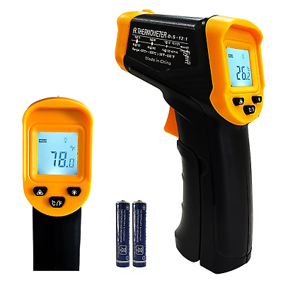 #ad Digital IR Infrared Laser Gun Temperature Thermometer Heat Thermal Gauge Sensor $19.96