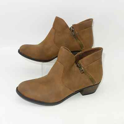 #ad NEW American Rag Abby Ankle Booties Boots Brown Tan Taupe Women#x27;s 5 $19.95