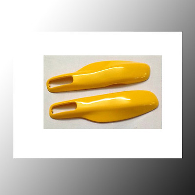 #ad Gloss Yellow Remote Key Side Blades For Porsche Cayman Macan 911 Boxter Panamera $7.59