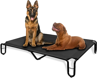 #ad Outdoor Elevated Dog BedCooling Raised Dog Cot Bed for Large DogsPet Bed Water $41.99