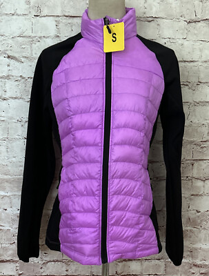 #ad WEATHERPROOF 32 DEGREES ULTRA LIGHT DOWN JACKET SMALL Puffer NEW Orchid $39.00