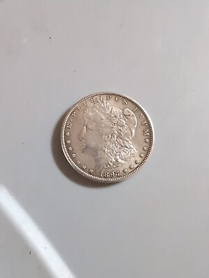 #ad 1897 Morgan Silver Dollar Philadelphia US. Authentic Coin $50.00