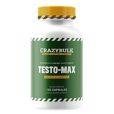 #ad Crazy Bulk Testo Max Strength amp; Energy 120 Caps Exp 03 25 $47.00
