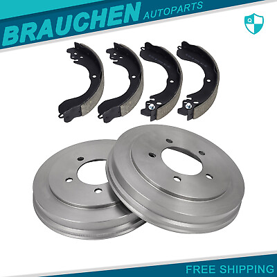 #ad Rear Brake Drums and Brake Shoes Kit For 13 14 15 16 17 Jeep Compass Patriot $52.76