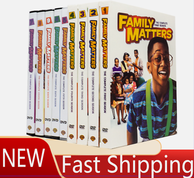 #ad Family Matters The Complete Series Seasons 1 9 DVD 27 Discs US Fast Shipping $36.50