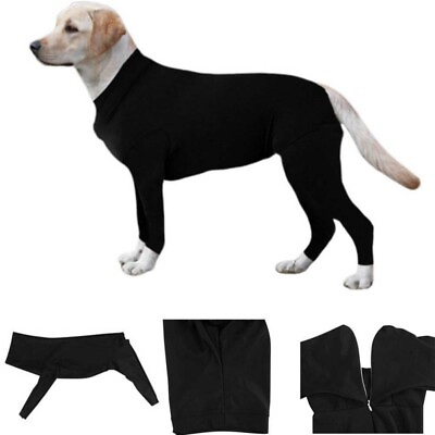#ad Post Surgery Suit Operative Protection Long Sleeves Bodysuit Jumpsuit For Dog US $12.43