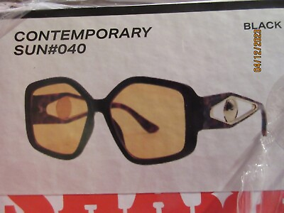 #ad #ad Brand New in Box MAD SHADE Designer Sunglasses Contemporary SUN S 40 Black $7.55