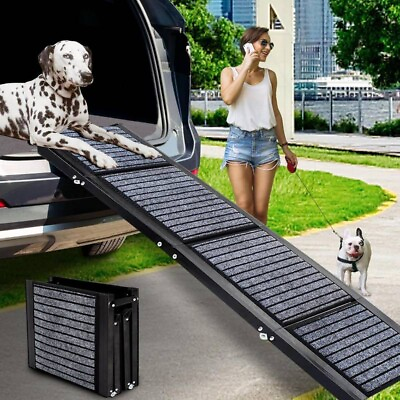 #ad #ad CJYMMFAN Folding Dog Car Ramp for Medium amp; Large Dogs Portable Pet Stair Ram... $55.99