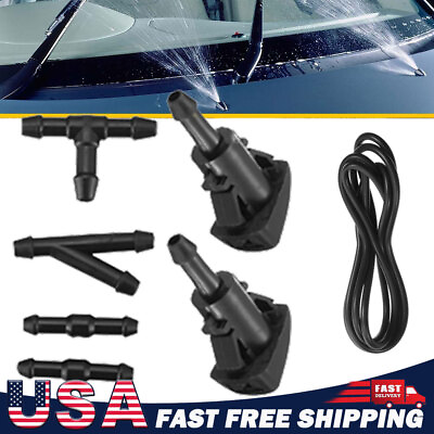 #ad For 2011 2017 RAM 1500 2500 3500 Windshield Wiper Water Washer Spray Nozzle Jet $9.99