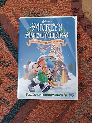 #ad Mickey#x27;s Magical Christmas: Snowed In at the House of Mouse DVD With Inserts $19.95