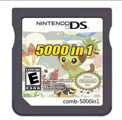 #ad 3DS NDS Game Card Combined Card 5000 In 1 NDS $20.00