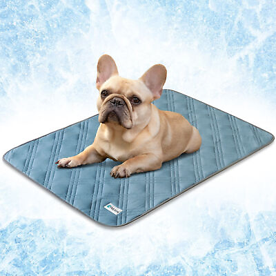 #ad Pet WATERPROOF Cooling Blanket Cool Nylon Pad Dog Cat Puppy Summer Sleeping Bed $24.99