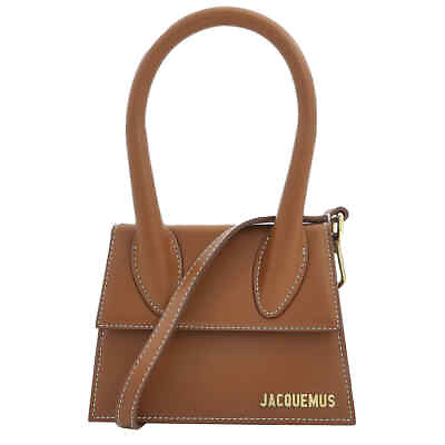 #ad Jacquemus Brown Leather Le Chiquito Moyen Handbag 213BA002 3072 811 $658.90