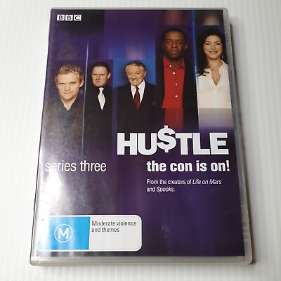 #ad Hustle Series 3 DVD R4 FREE POST AU $10.46