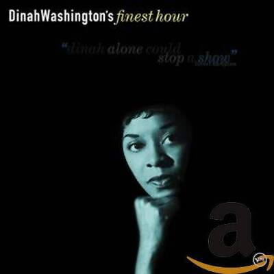 #ad Dinah Washington#x27;s Finest Hour Audio CD By Dinah Washington VERY GOOD $6.06