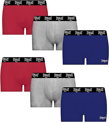 #ad Everlast Mens Trunks Underwear Short 4quot; Inseam Breathable Cotton Underwear fo $45.90