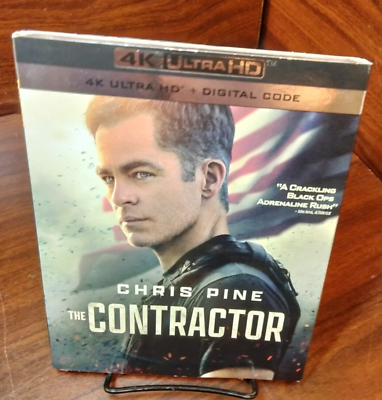 #ad The Contractor 4K No Digital Slipcover Disc Unused Free Shipping w Tracking $17.98