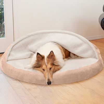 #ad Faux Sheepskin Snuggery Orthopedic Cat amp; Dog Bed with Removable Cover $53.98