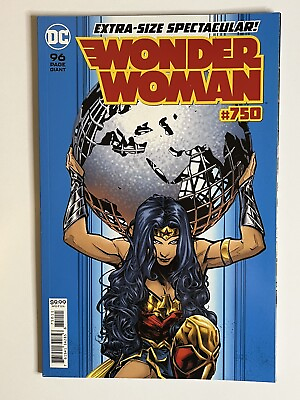 #ad Wonder Woman #750 DC Comics Cover A Just League 96 Page Giant Book 2020 $6.99
