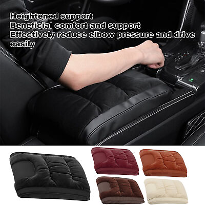 #ad Arm Rest Cover for Car Flannel Thick Car Console Cover Automotive Universal $18.21