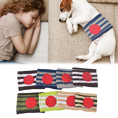 Cotton Dog Diapers Wrap Male Dog Belly Band Diapers for Pee Training 5 Sizes $7.62