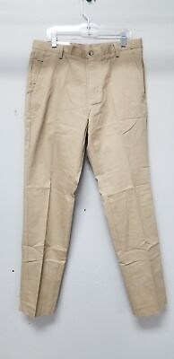 #ad NEW Calvin Klein Pants Classic Fit Khaki Men#x27;s Size 31X32 MSRP $58^ $7.99