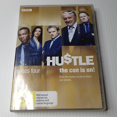 #ad Hustle Series 4 DVD R4 FREE POST AU $17.46