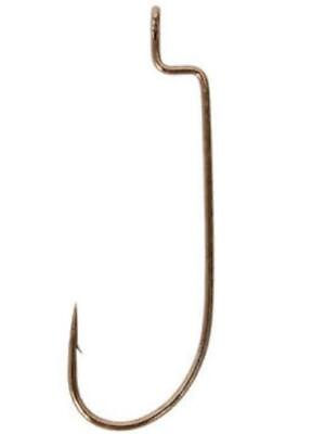#ad Gamakatsu 07112 2 0 Bronze Offset Worm Hooks 6CT $7.76