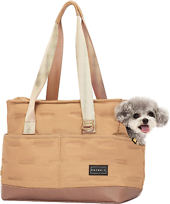 Small Dog Carrier Purse Portable Pet Carrier Tote Cat Carrier with Pockets Adj $58.99
