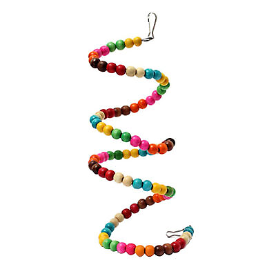 #ad Parrot Bites Toy Exquisite Wear resistant Colorful Parrot Bites Toy Colorful $8.40