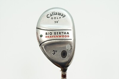 #ad Callaway Big Bertha Heavenwood 20 Degree 3H Hybrid Firm Rch Graphite 868618 A24 $31.99