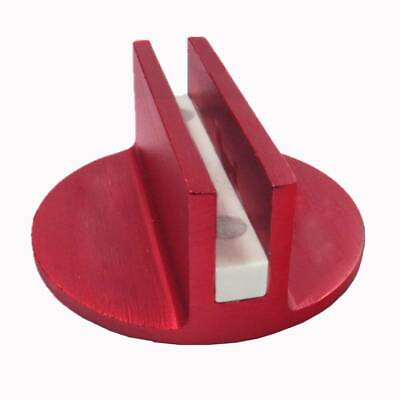 #ad Car Universal Slotted Magnetic Jack Pad Pinch Weld Frame Rail Adapter Red $11.49