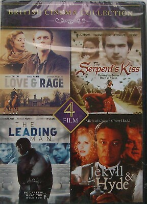 #ad British Cinema: Love Rage Serpents Kiss Leading Man Jekyll Hyde DVD 2013 $10.79