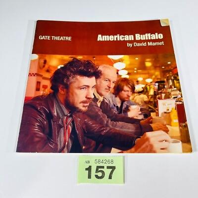#ad American Buffalo Gate Theatre Programme 2007 RARE amp; CAST SIGNED Collectors GBP 85.45