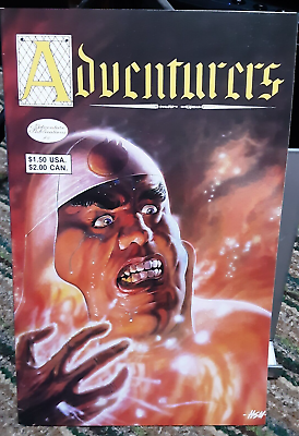 #ad Adventures Comic 1986 Issue Number 4 Adventures Publications $5.99