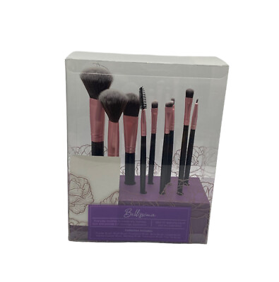 #ad Bellissima Full Face 9 Pieces Makeup Brushes Collection Set $26.99