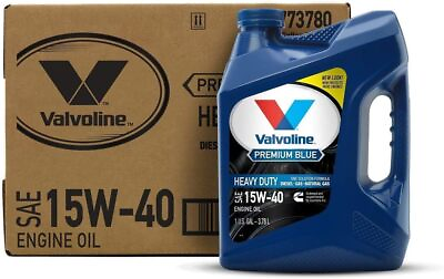 #ad Valvoline Premium Blue SAE 15W 40 Diesel Engine Oil 1 GA Case of 3 $65.00